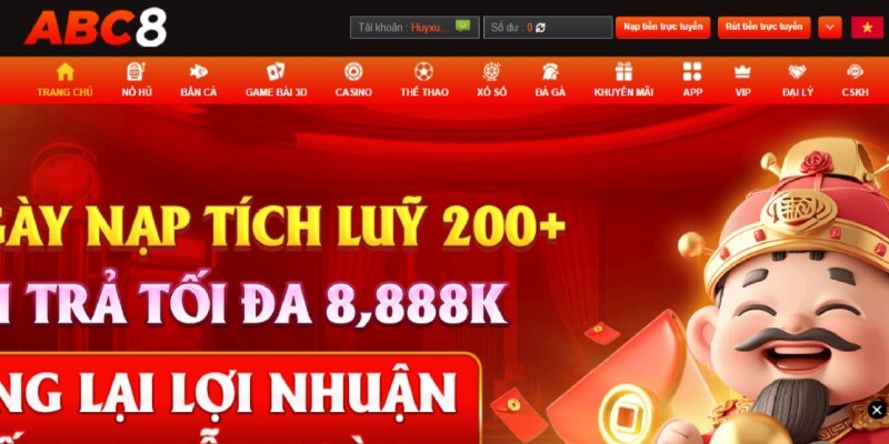 Chia sẻ link đăng nhập ABC8 an toàn và không chặn 2024