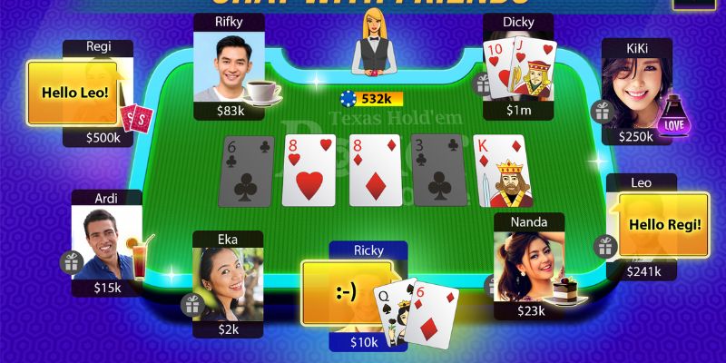 Luật chơi game bài Poker online cho tân binh